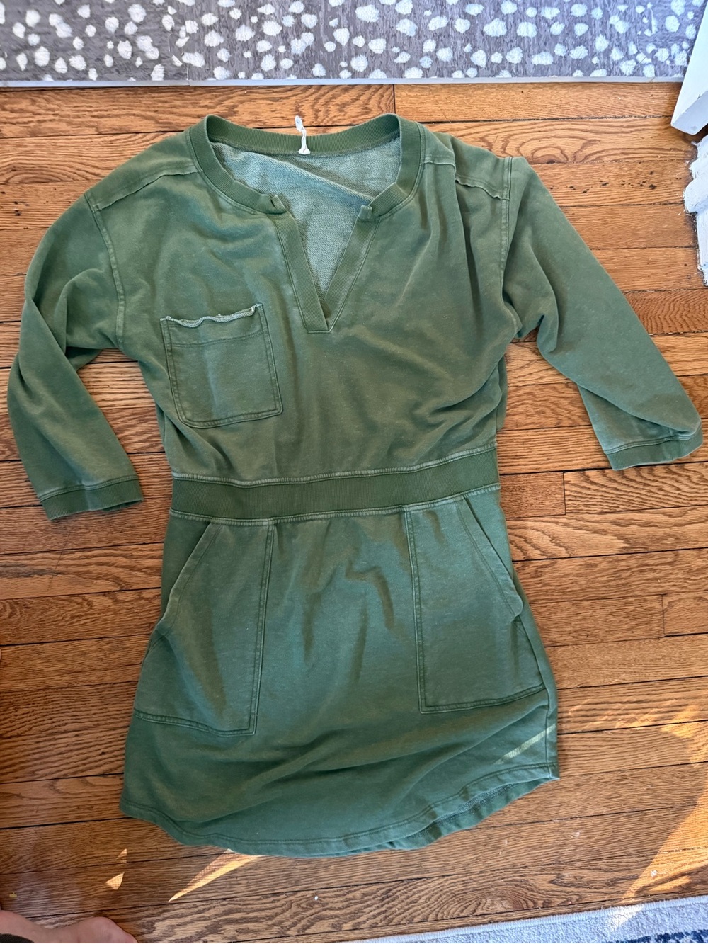 Anthropologie Daily Practice Utility Mini Dress - Size Large